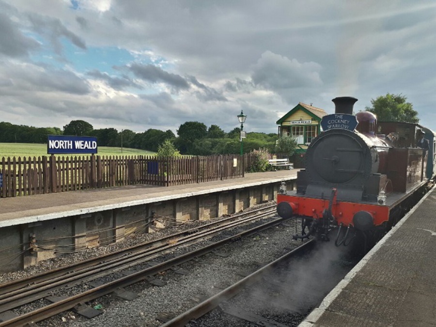 Metropolitan tank locomotive No.1 at North Weald