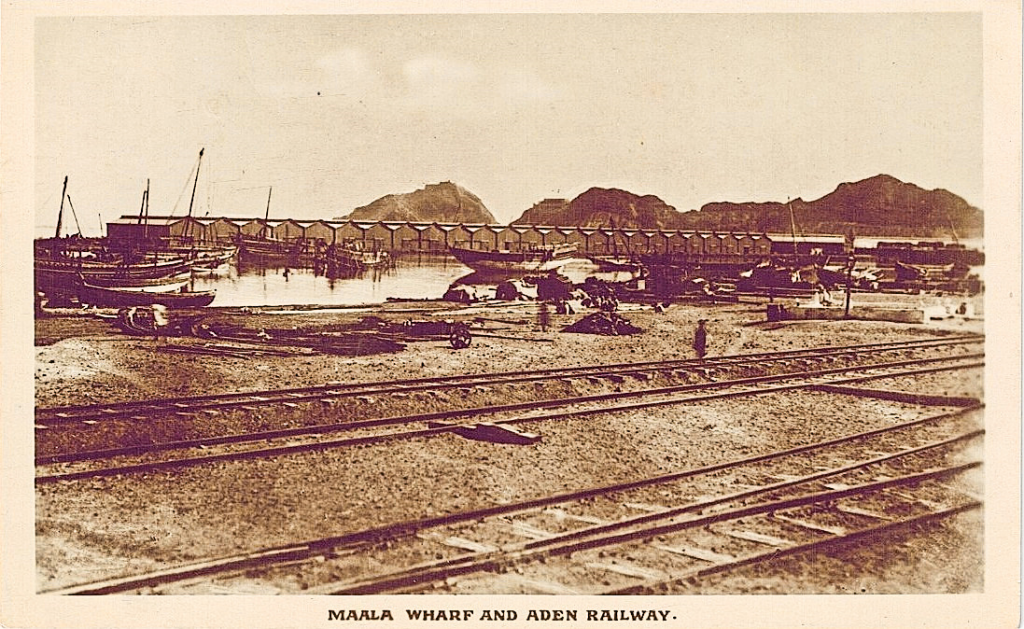 Muala Wharf and railways