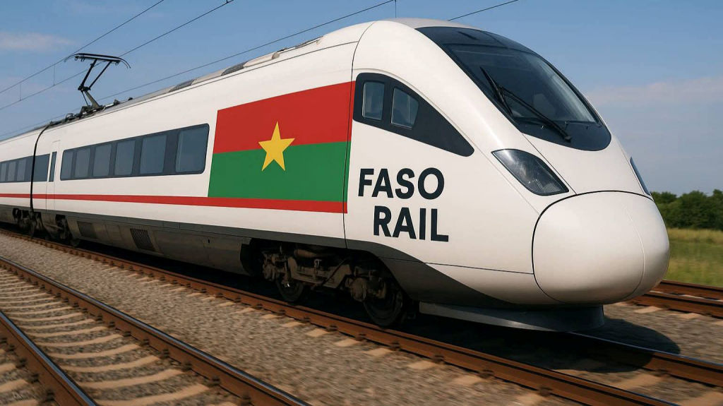 Artist’s Impression of a passenger train for the proposed
Faso Rail project