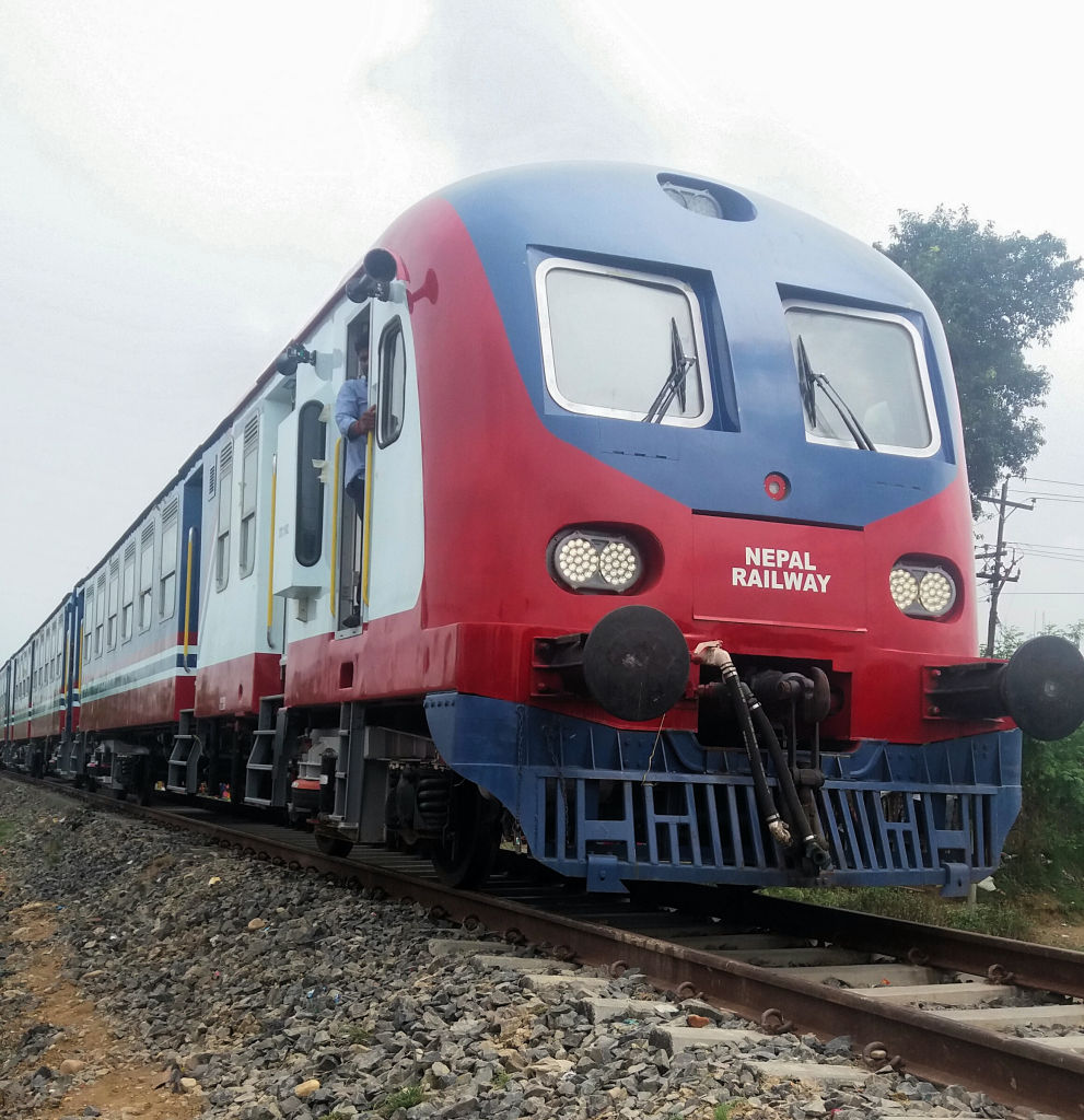 Nepal Railway train at Janakpur