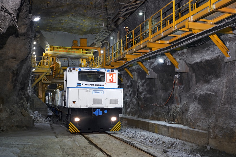 PT Freeport Indonesia mining railway