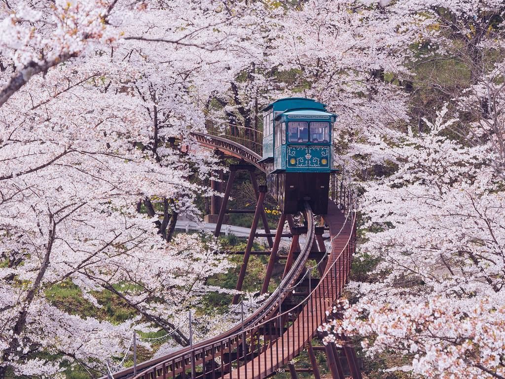 Funaoka Castle Slope Car