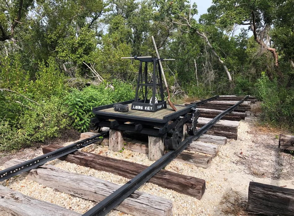 Remains of the Flagler Railroad on Long Key